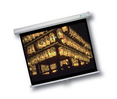 Pantalla de Proyección Multimedia Screens MSC-178 - 100 pulgadas, Manual, Pared, Color blanco Pantalla de Proyección Multimedia Screens MSC-178 - 100 pulgadas, Manual, Pared, Color blanco